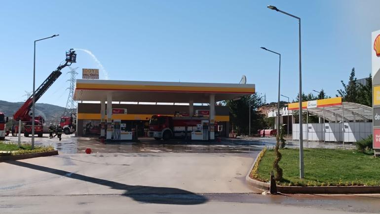 Gaziantep’te atıl haldeki otelde yangın kontrol altına alındı