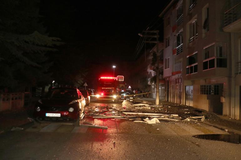 Eskişehir’de 4 katlı binada patlama: 1 ölü