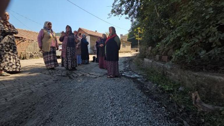 Zonguldakta ‘Ağır tonajlı araçlar sokağımızdan geçmesin’ eylemi