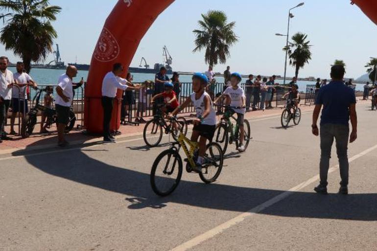 Kurtuluş Yolu Bisiklet Turu’nda pedallar, Samsun’dan çevrilmeye başladı