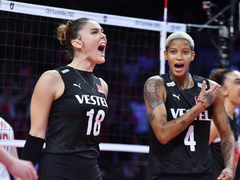 Filenin Sultanları, Avrupa Voleybol Şampiyonası’nda namağlup yarı finalde