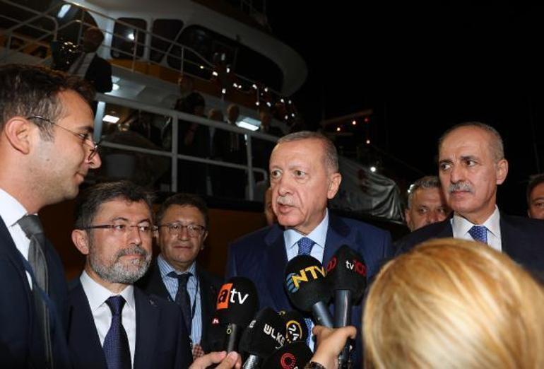 Cumhurbaşkanı Erdoğan 2023-2024 su ürünleri av sezonunun açılışına katıldı