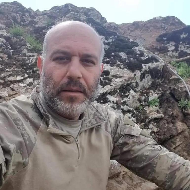 Kalp krizinden ölen uzman çavuş, son yolculuğuna uğurlandı