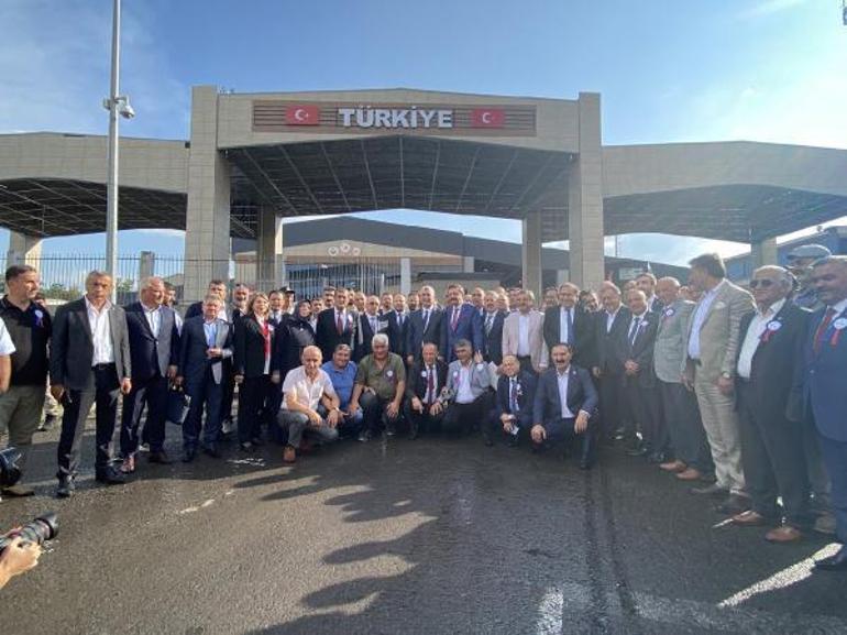 Modernize edilen Türkgözü Gümrük Kapısı, Bakan Bolatın katıldığı törenle açıldı