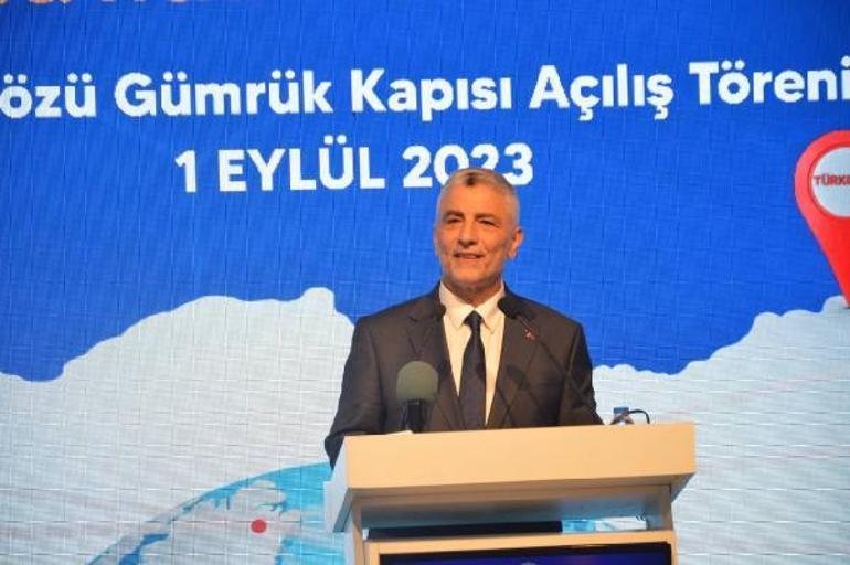 Modernize edilen Türkgözü Gümrük Kapısı, Bakan Bolatın katıldığı törenle açıldı