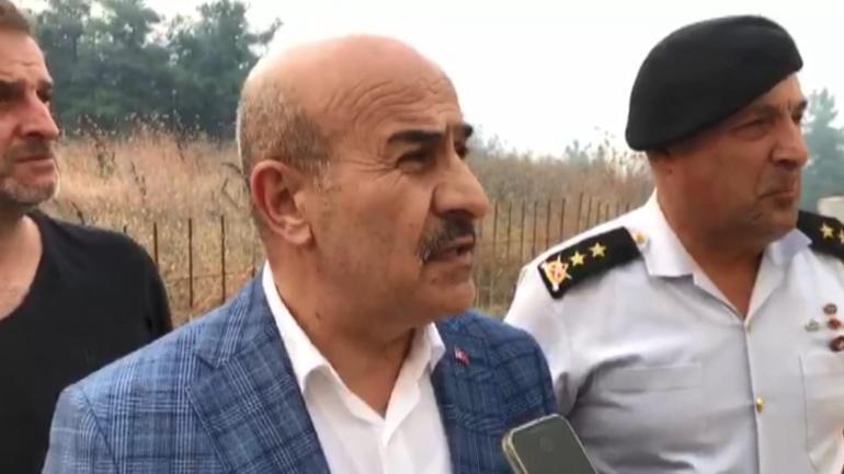 Bursada orman yangını