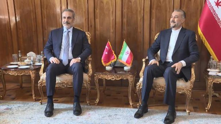 Bakan Fidan, İran Dışişleri Bakanı Emirabdullahiyan ile görüştü