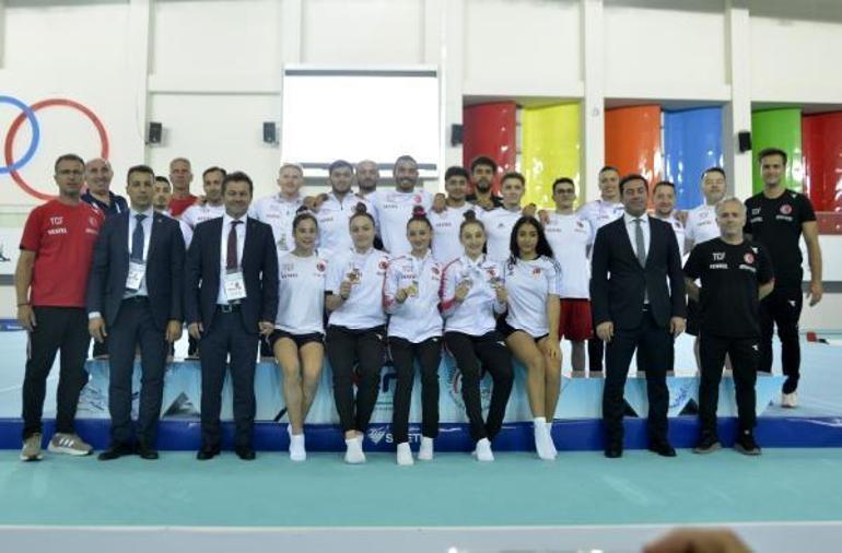 Milli cimnastikçilerden 8 madalya