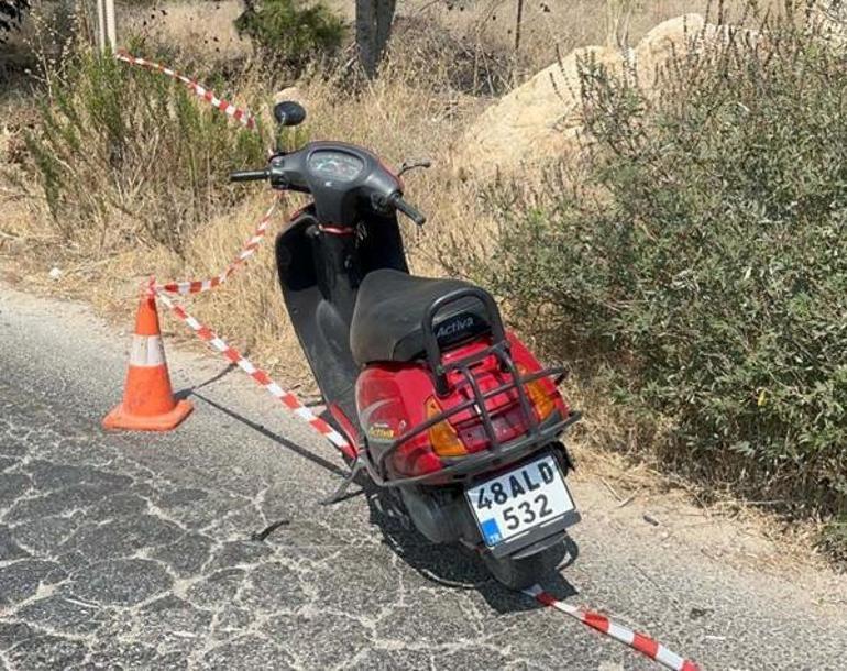 Bodrumda otomobilin çarptığı motosikletin sürücüsü muhtar öldü
