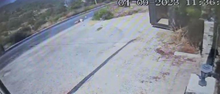 Bodrumda otomobilin çarptığı motosikletin sürücüsü muhtar öldü