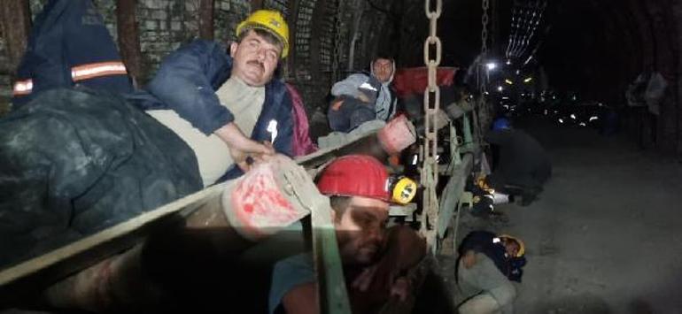 Eskişehirde, kömür madeni işçileri, yer altında açlık grevine başladı