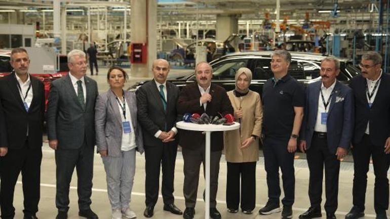 TBMM Sanayi Komisyonu üyelerinden Togga ziyaret