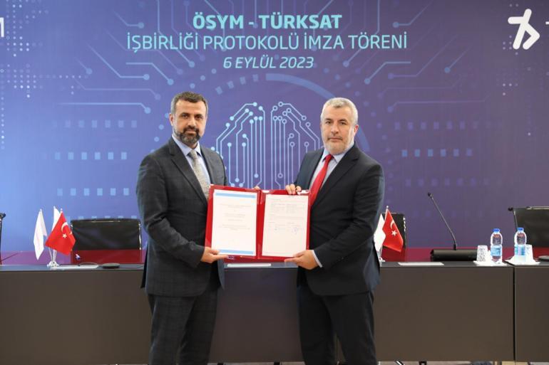 ÖSYM ve Türksat arasında iş birliği protokolü