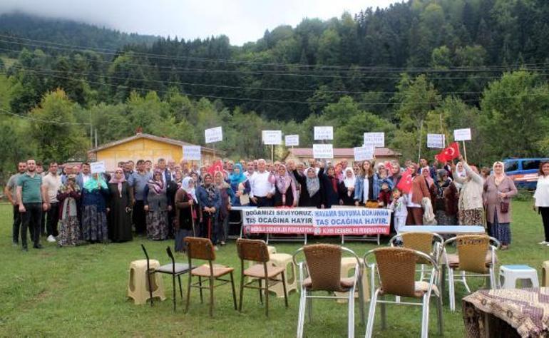 Kastamonuda kalker ocağı ÇED toplantısı tepki nedeniyle yapılamadı