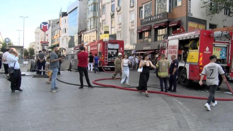 Vezneciler Metro İstasyonunda yangın paniği