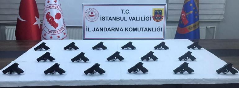 Eyüpsultanda silah kaçakçılığı operasyonu: 9 gözaltı