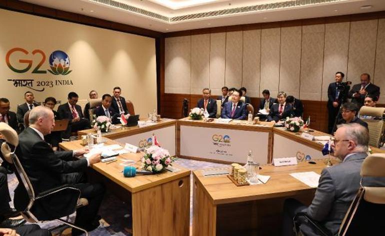 Cumhurbaşkanı Erdoğan, G20 Liderler Zirvesi’nde
