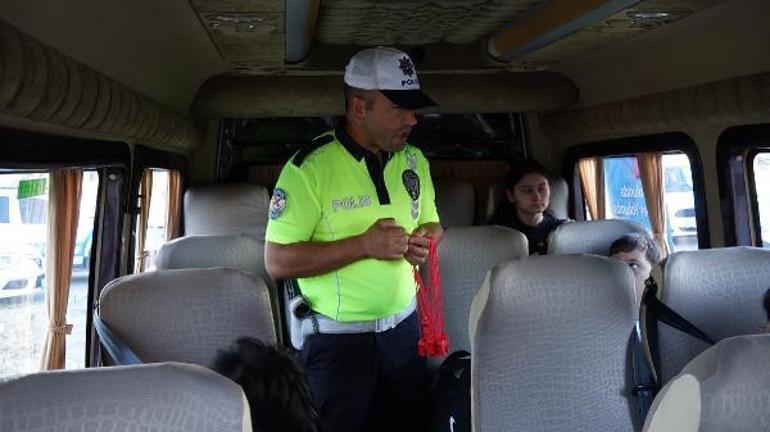 Bursada ilk gün tedbirleri; okul servisleri denetlendi