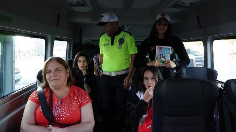 Bursada ilk gün tedbirleri; okul servisleri denetlendi