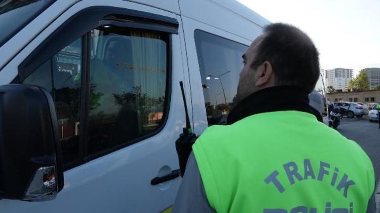 Bursada ilk gün tedbirleri; okul servisleri denetlendi