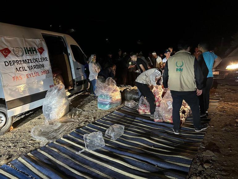 İHH’dan Fas’a yönelik acil yardım çalışması