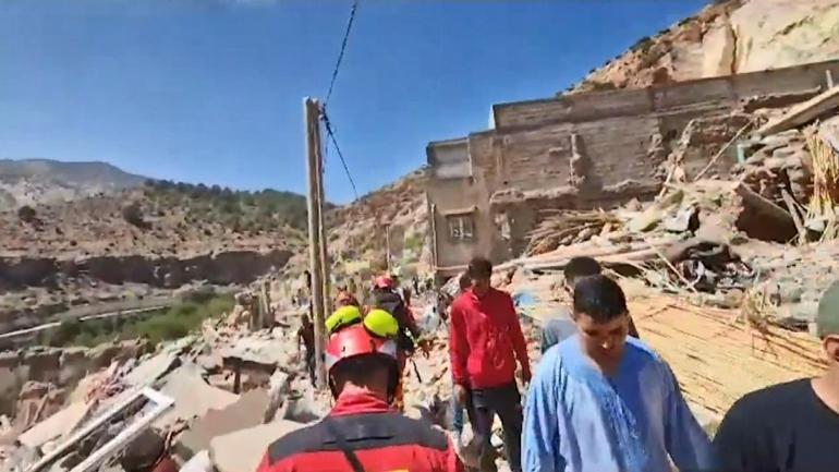 Fas deprem felaketinde ölü sayısı 2 bin 901’e yükseldi