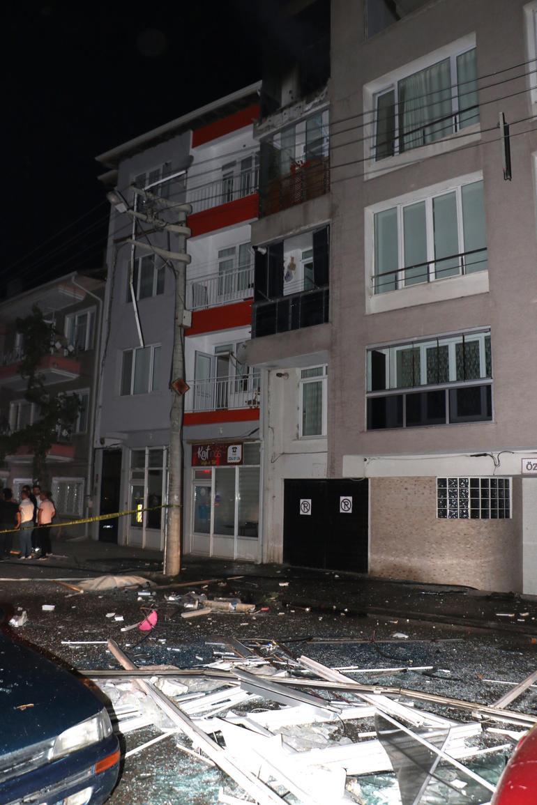 Açık bırakılan ocak, patlamaya neden olmuş
