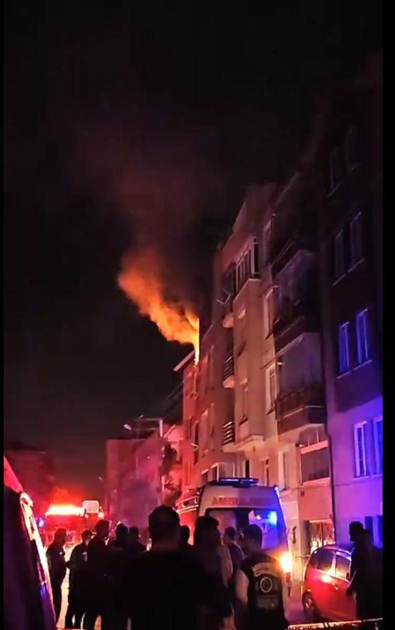 Açık bırakılan ocak, patlamaya neden olmuş