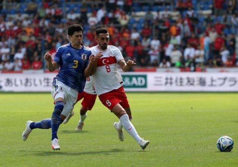 A Milli Futbol Takımı, hazırlık maçında Japonyaya mağlup