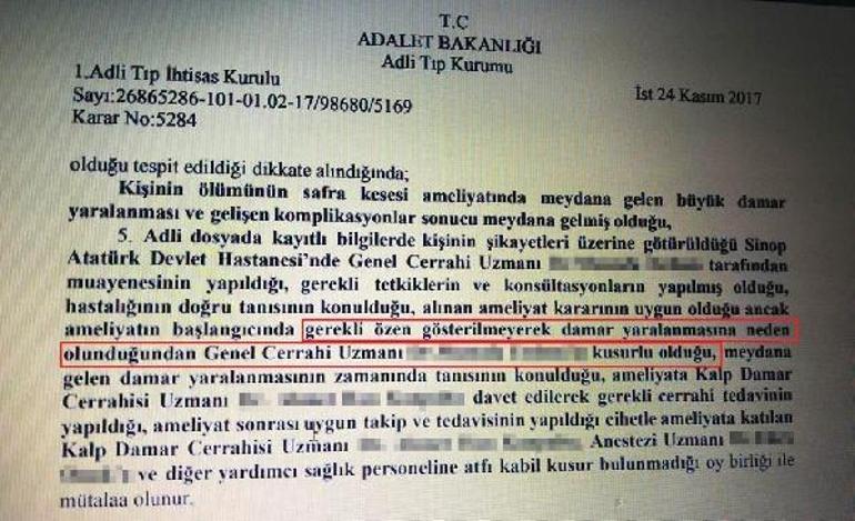 Eşinin ameliyatta ölümü nedeniyle ceza alan doktoru kaçırdı