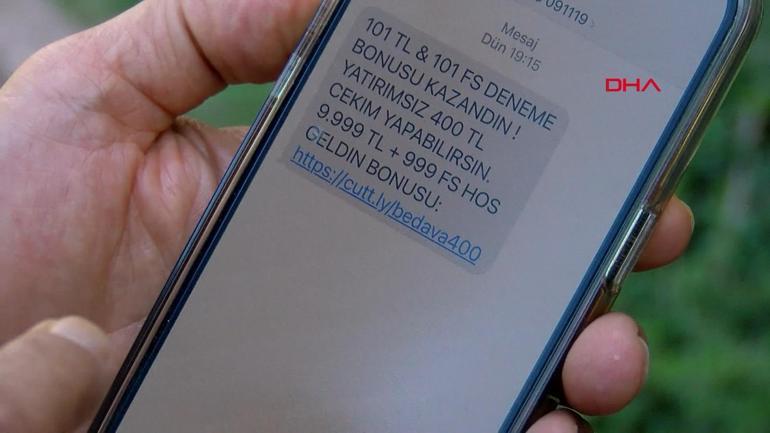 Yasadışı bahis sitelerinden gelen SMSlerde pusu tehlikesi