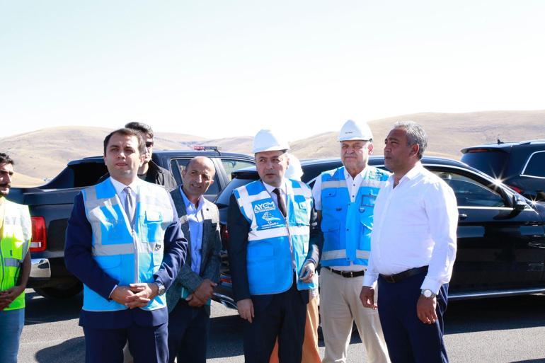 Gümüşhane-Bayburt Havalimanında üstyapıda yüzde 10 seviyesine gelindi