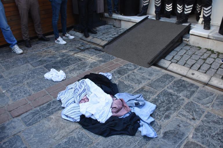 İzmirde S plaka sahiplerinden atletli eylem