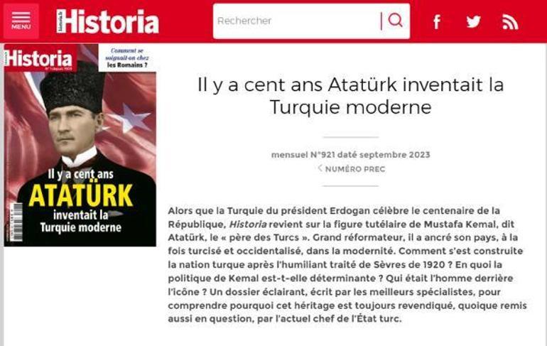 Fransız derginin 100üncü yıl kapağı, Antalyaya örnek oldu