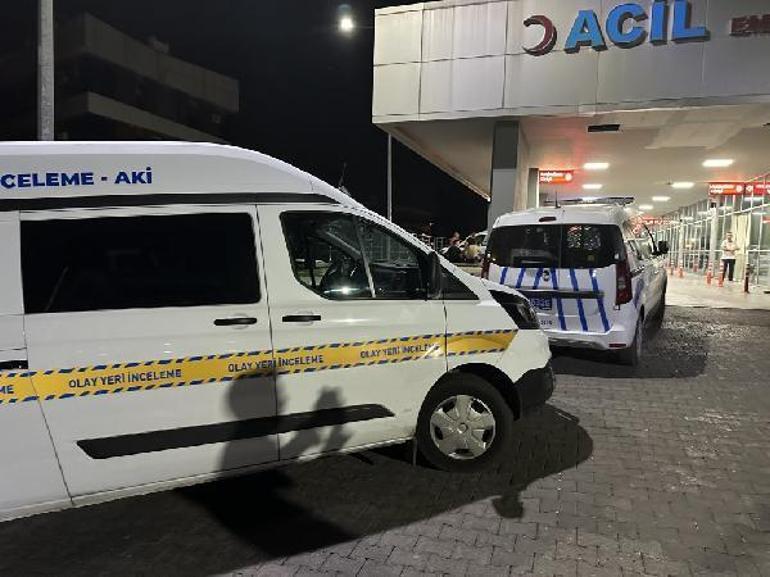 Husumetliler arasında markette çıkan silahlı kavga hastane önünde devam etti: 2 yaralı