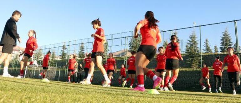 U19 Kadın Futbol Milli Takımı, Erzurumda kampa girdi