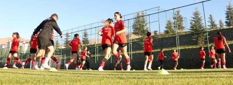 U19 Kadın Futbol Milli Takımı, Erzurumda kampa girdi