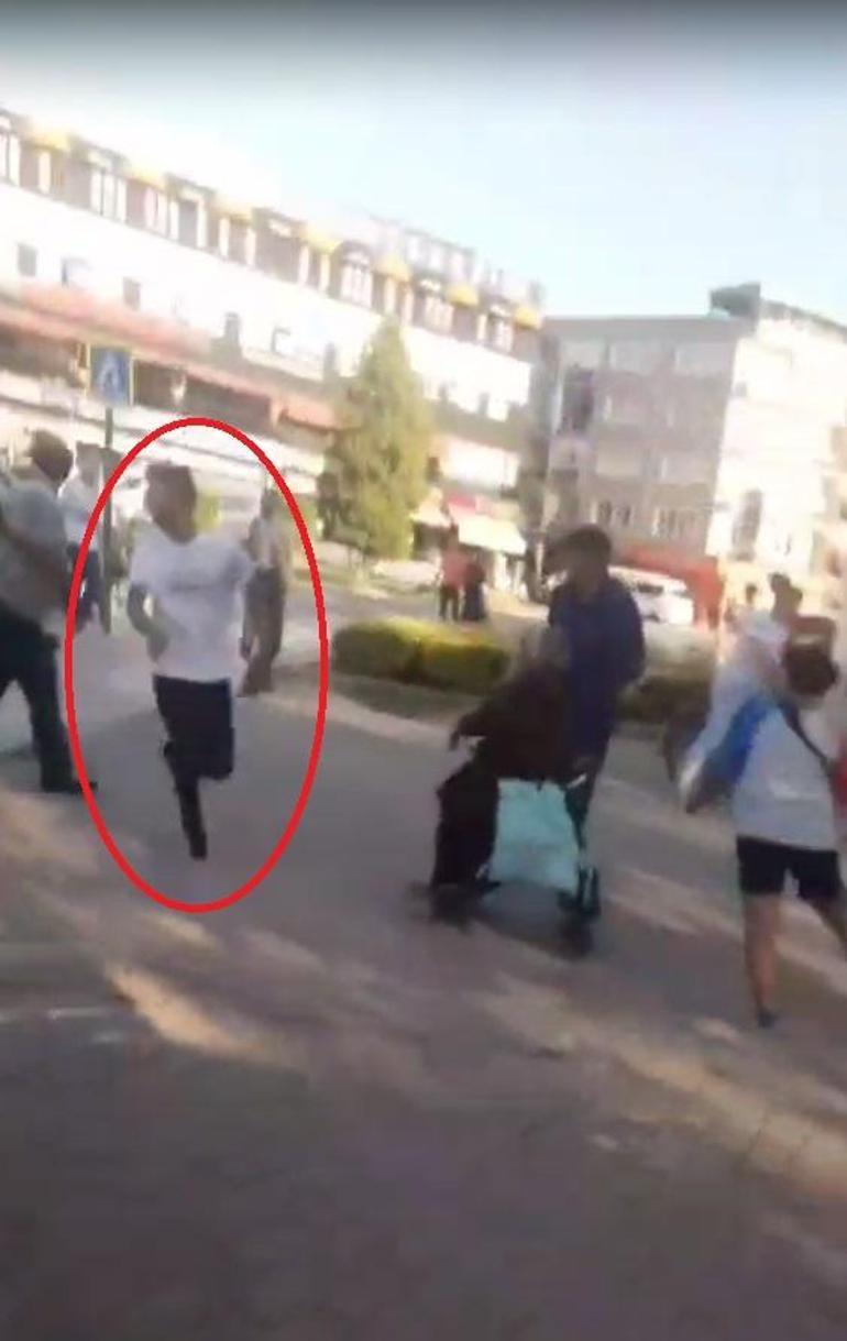 Tartıştığı sürücüyü çocuğunun yanında bıçakla kovalayan şüpheli, ‘Bir anlık sinirle’ yapmış