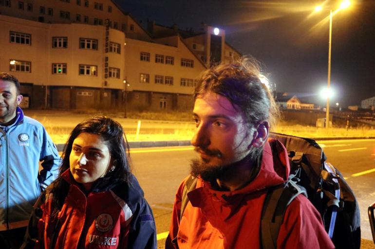 Erciyes Dağında mahsur kalan Polonyalı dağcı kurtarıldı