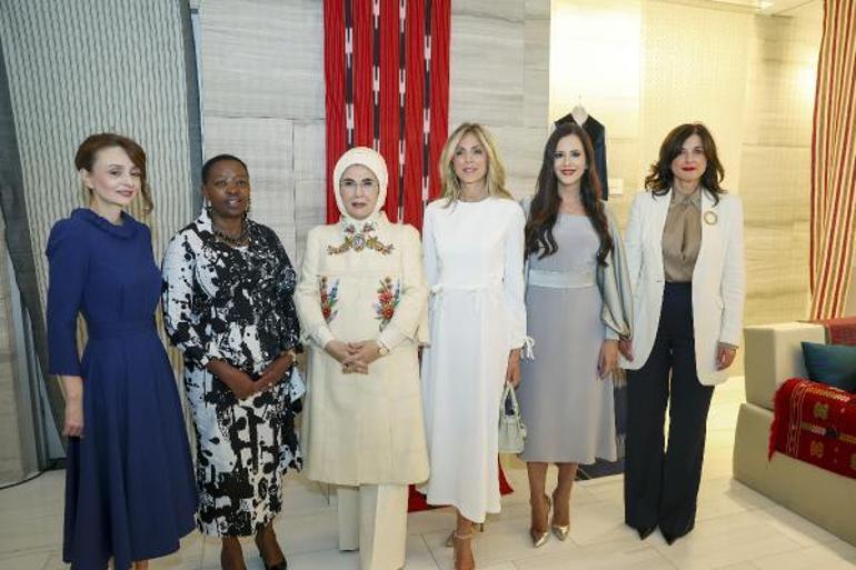 Emine Erdoğan, ABD’de ‘Türkiye Dokuma Atlası Programı’na katıldı