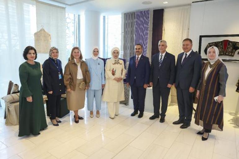 Emine Erdoğan, ABD’de ‘Türkiye Dokuma Atlası Programı’na katıldı