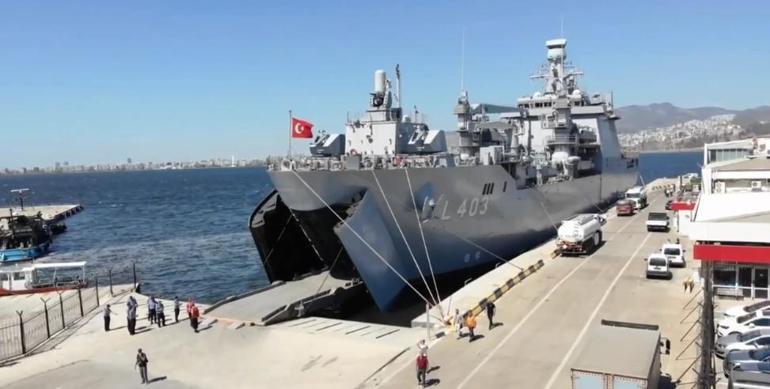 MSB: TCG SANCAKTAR, Libyaya yeni yardım malzemelerini ulaştırmak üzere yeniden yola çıktı