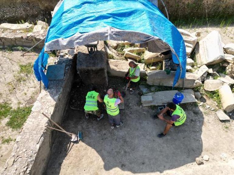 Amasra’da Büyük İskender’e ait heykel başı bulundu