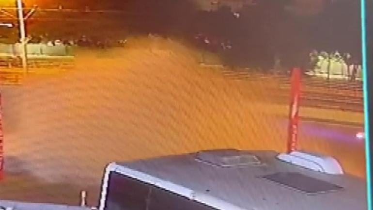 Bahçelievlerde 4 kişinin öldüğü kaza kamerada