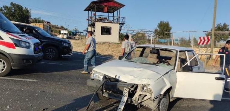 Otomobille çarpışan motosikletin sürücüsü öldü