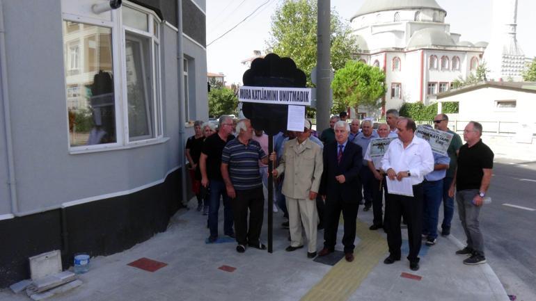 Edirnede, Mora katliamında hayatını kaybedenler anıldı