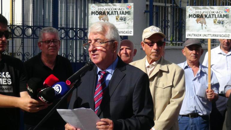 Edirnede, Mora katliamında hayatını kaybedenler anıldı