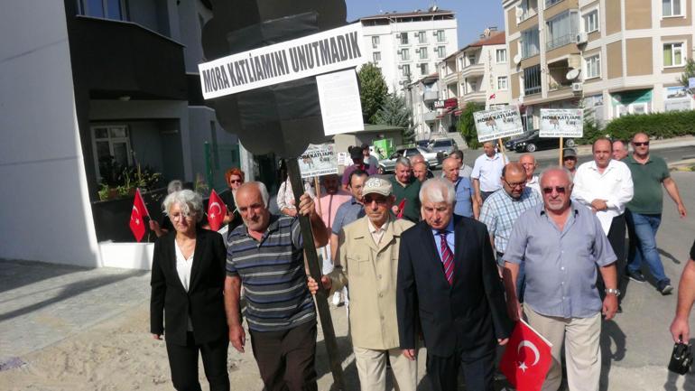 Edirnede, Mora katliamında hayatını kaybedenler anıldı