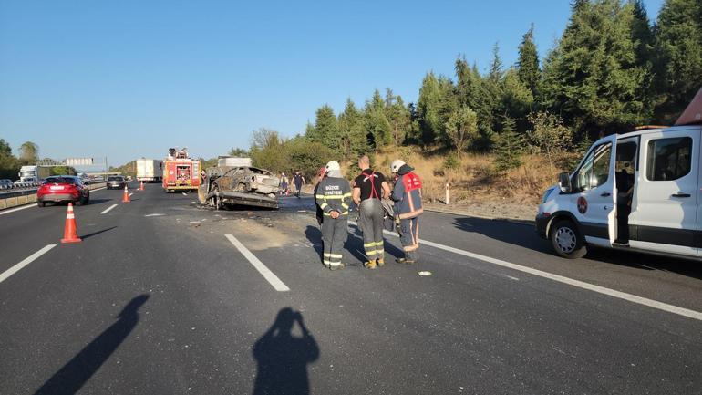 Oto kurtarıcı TIR’a çarptı; sürücüsü yanarak can verdi; 2 yaralı