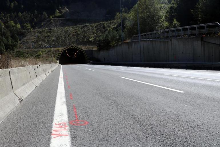 Anadolu Otoyolu Ankara yönü, derz çalışması nedeniyle 9 Kasıma kadar ulaşıma kapatıldı